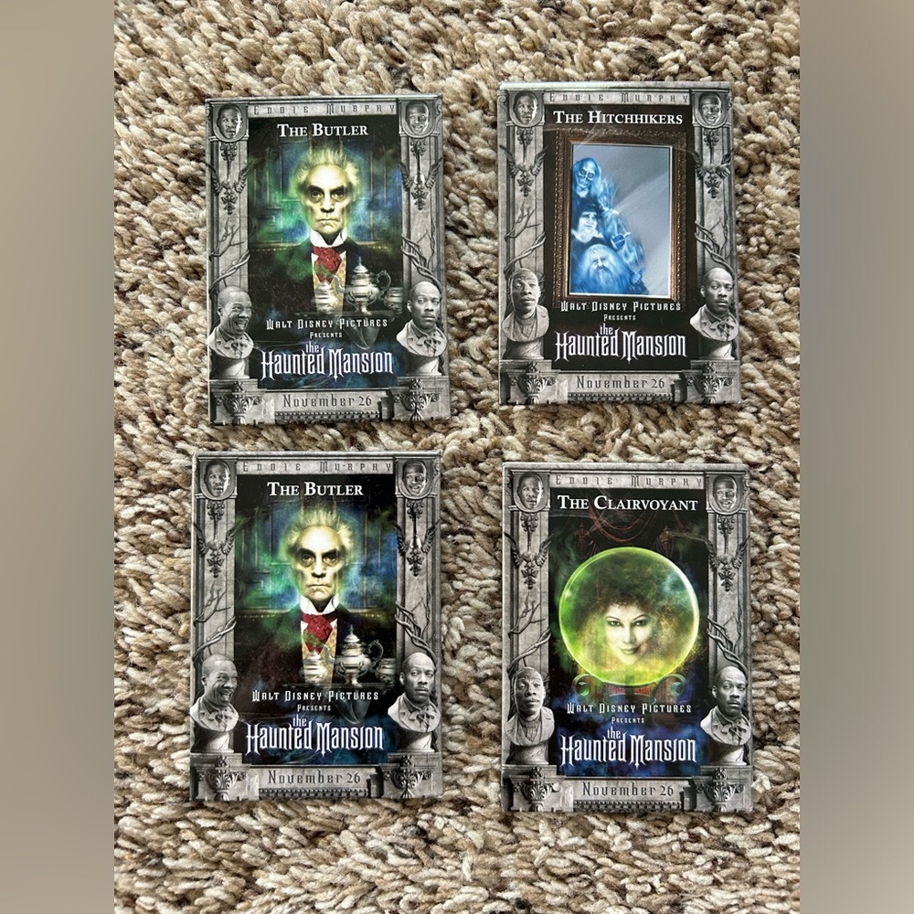 Disney The Haunted Mansion Pins